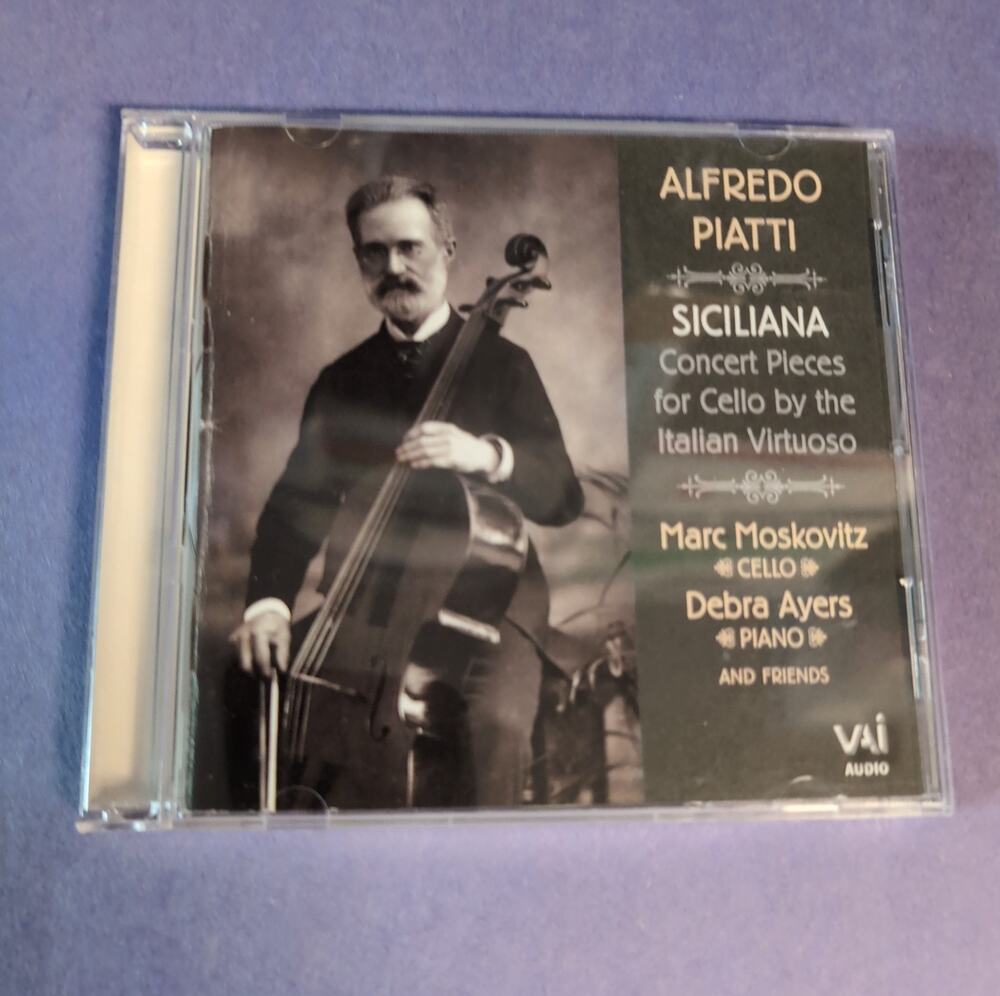 Siciliana: Concert Pieces for Cello by Italian by Piatti / Moskovitz / Ayer /...